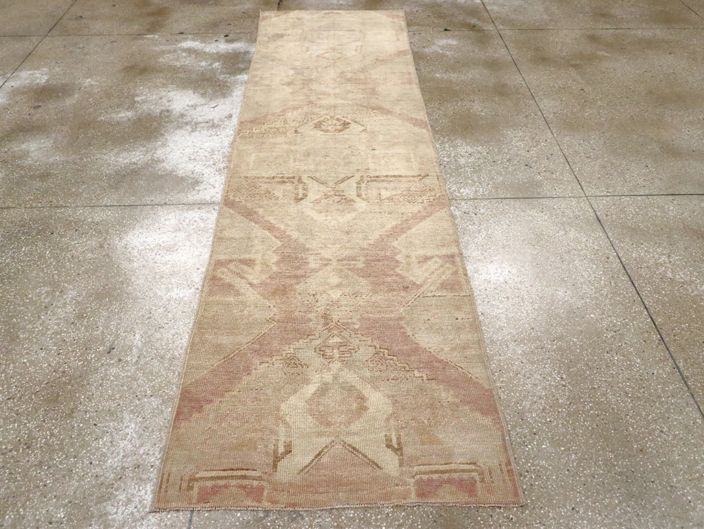 Vintage Turkish Anatolian Runner, No.32988 - Gss