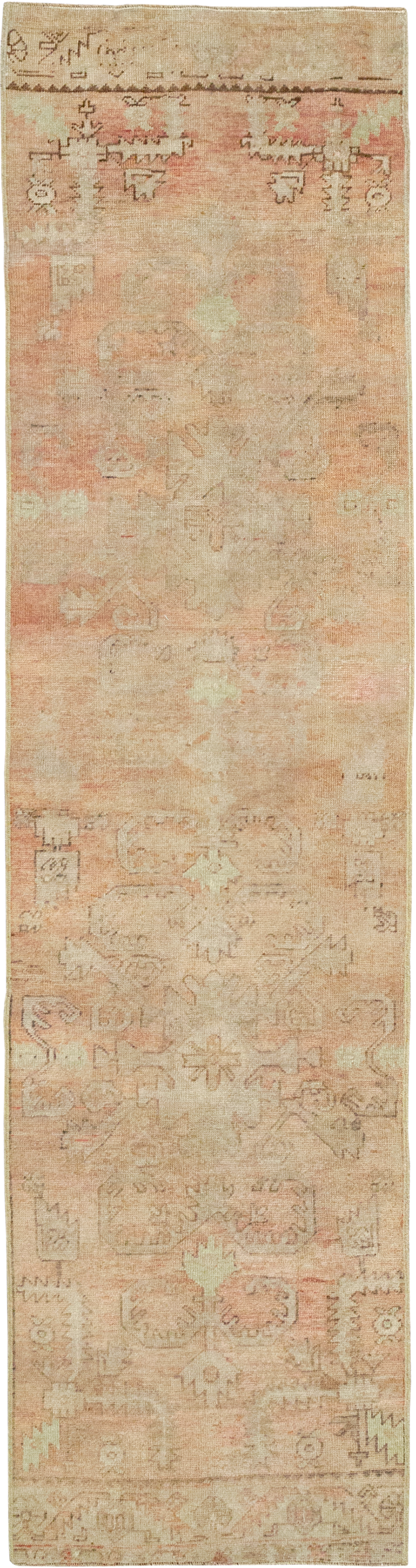 Vintage Turkish Anatolian Runner, No.32989 - Gss