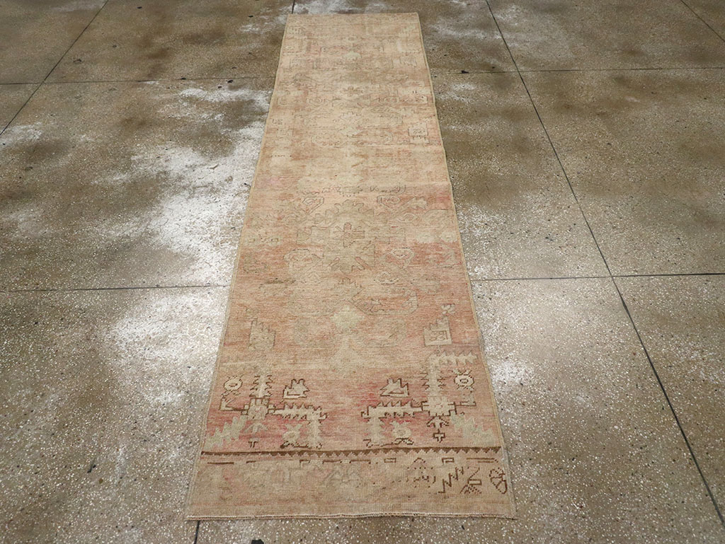 Vintage Turkish Anatolian Runner, No.32989 - Gss