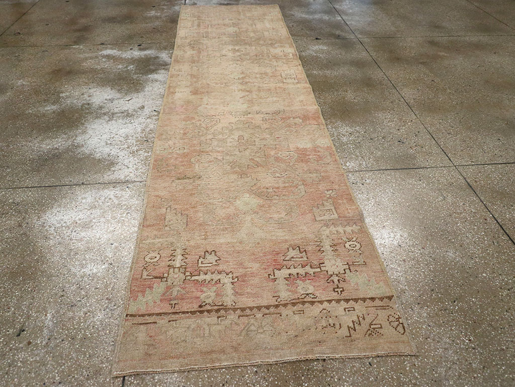Vintage Turkish Anatolian Runner, No.32989 - Gss