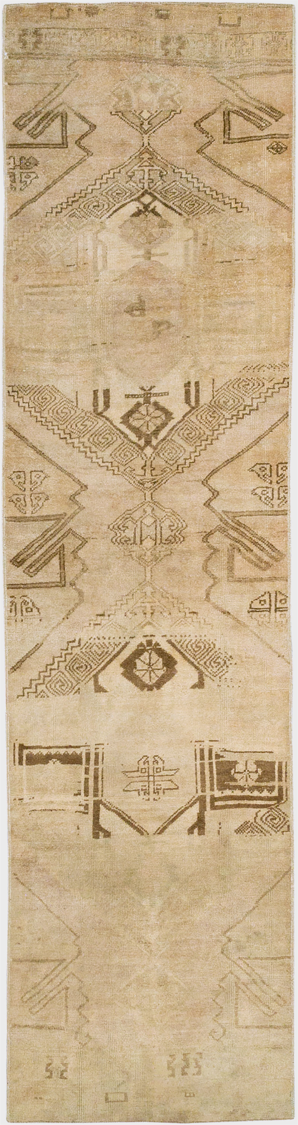 Vintage Turkish Anatolian Runner, No.32990 - Gss