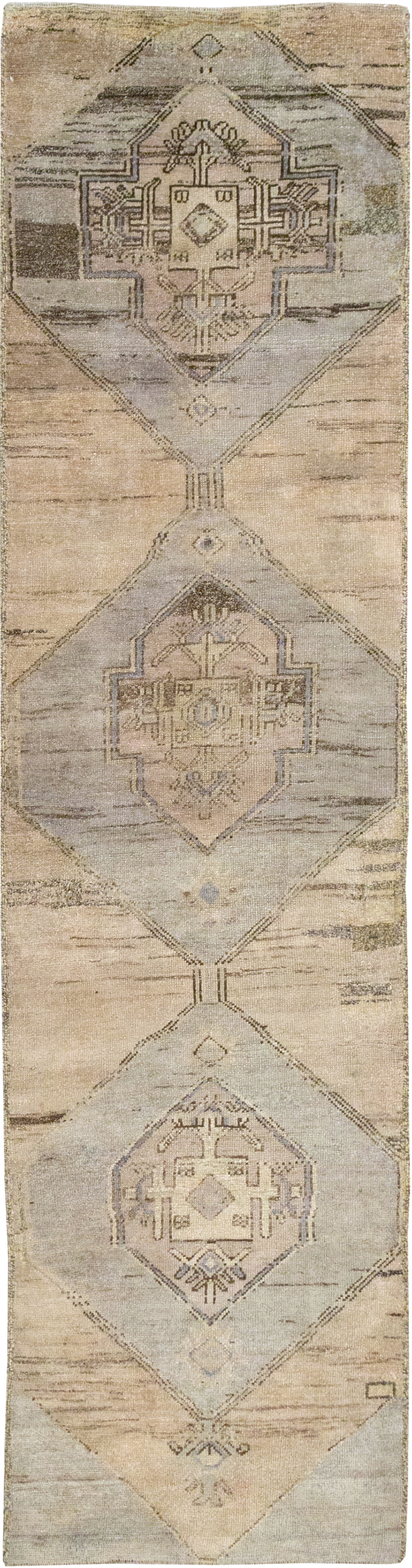 Vintage Turkish Anatolian Runner, No.32993 - Gss