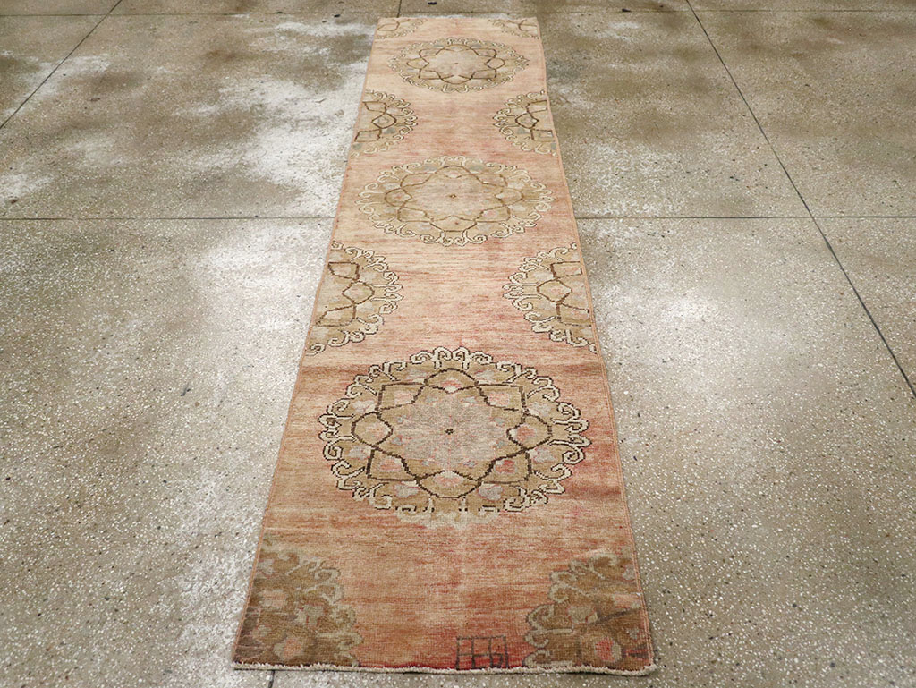 Vintage Turkish Anatolian Runner, No.32994 - Gss