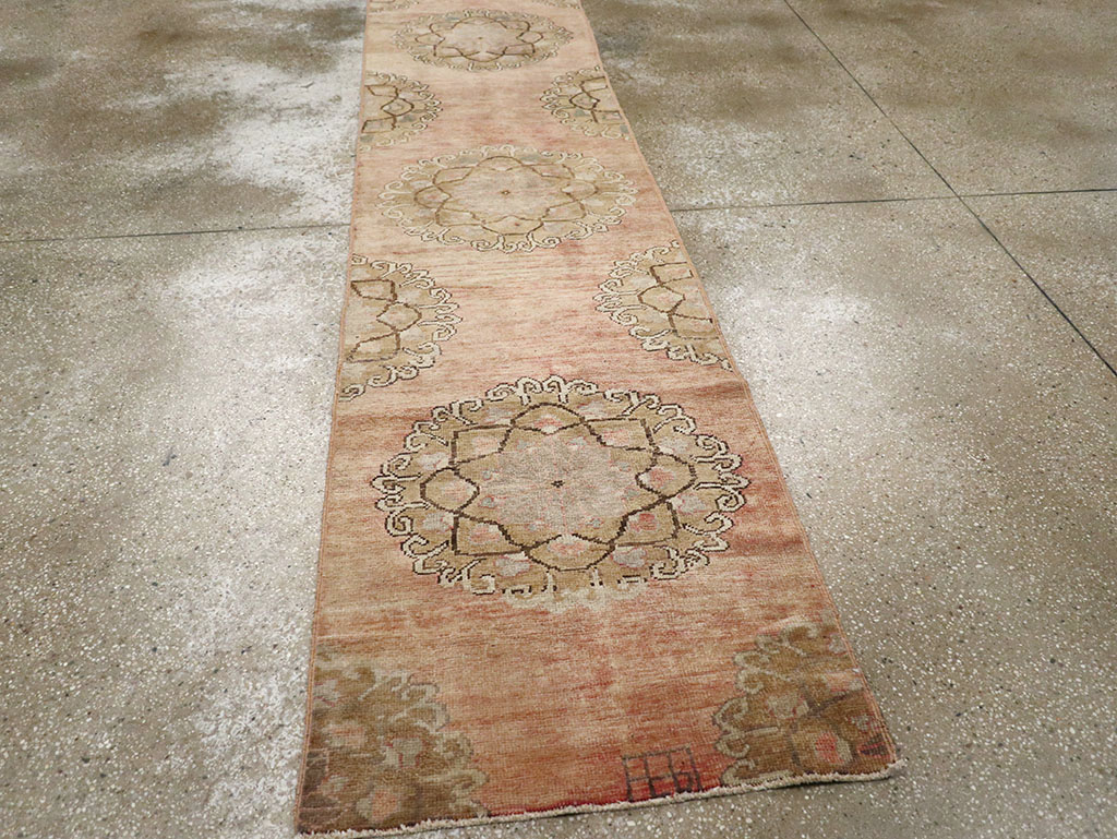 Vintage Turkish Anatolian Runner, No.32994 - Gss