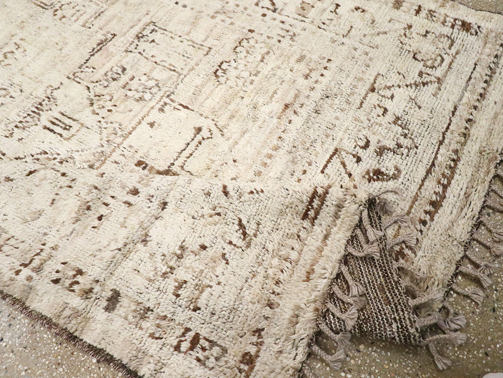 Modern Persian Gabbeh Accent Rug, No.32996 - Gss