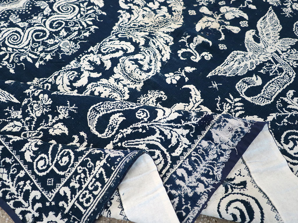 Antique American Coverlet, No.32999 - Gss