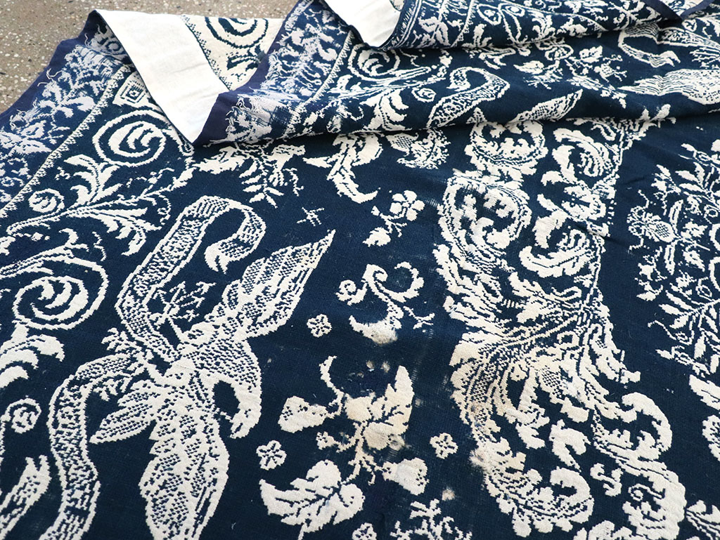 Antique American Coverlet, No.32999 - Gss