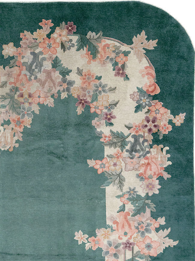 Vintage Chinese Art Deco Room Size Carpet, No.33001 - Gss
