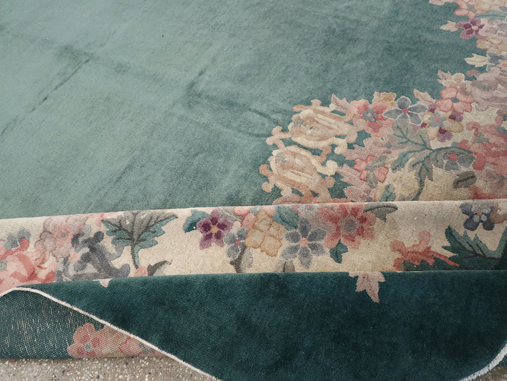 Vintage Chinese Art Deco Room Size Carpet, No.33001 - Gss