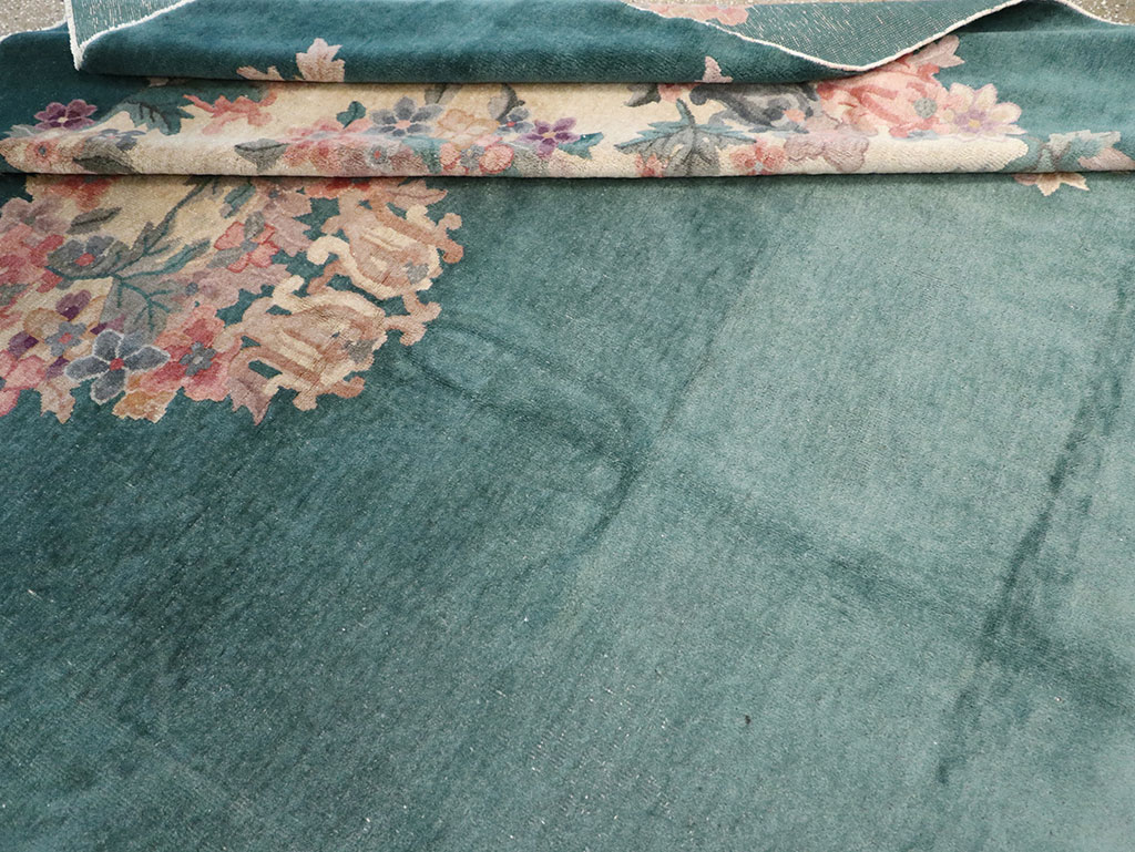 Vintage Chinese Art Deco Room Size Carpet, No.33001 - Gss
