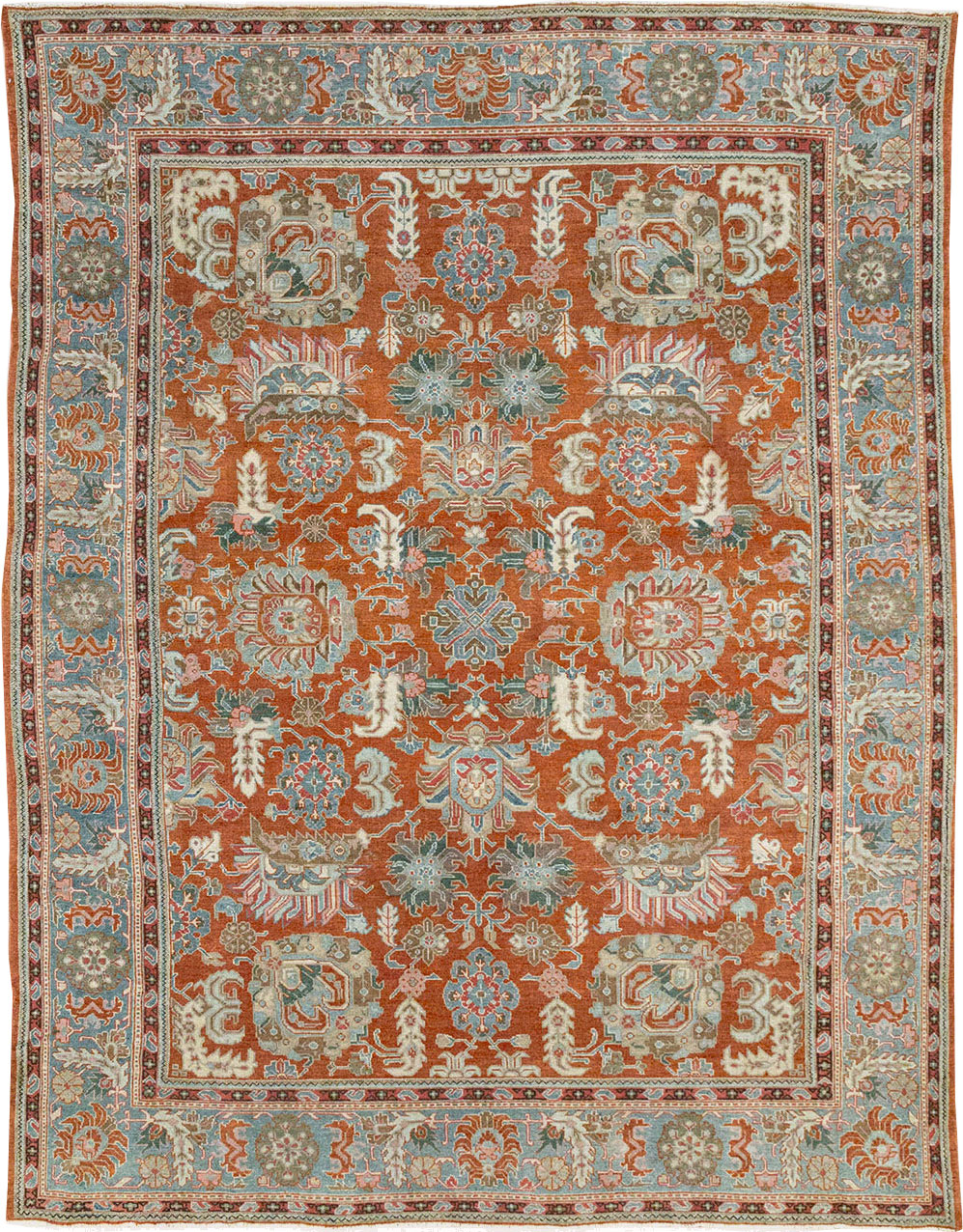 Antique Persian Malayer Accent Carpet, No.33006 - Gss