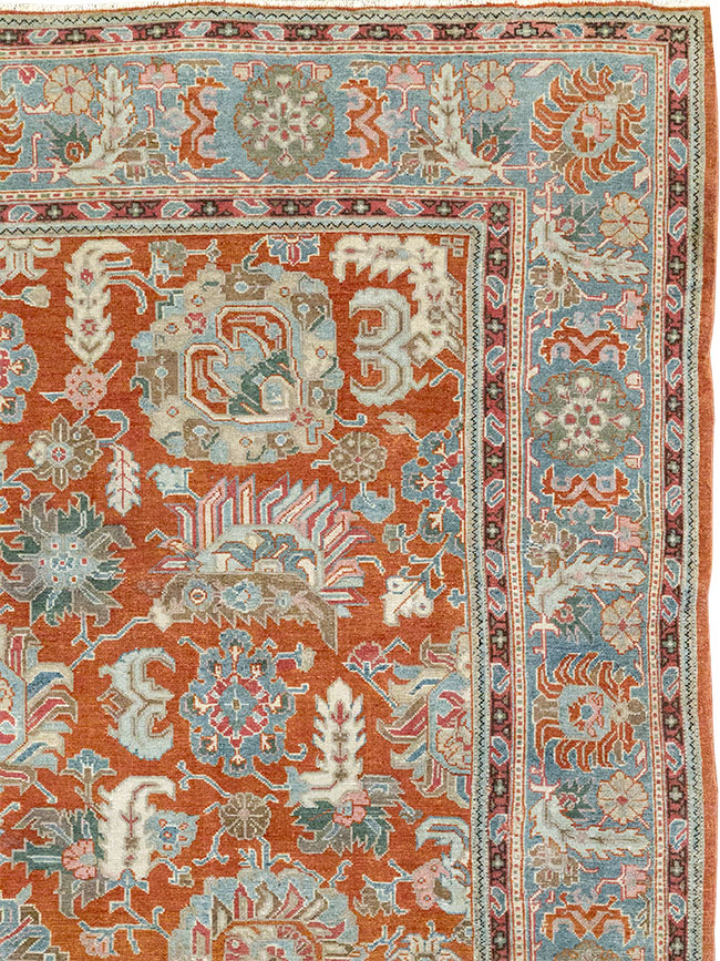 Antique Persian Malayer Accent Carpet, No.33006 - Gss