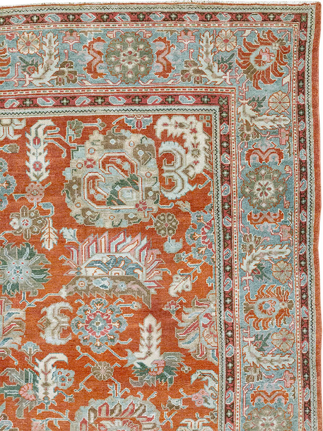 Antique Persian Malayer Accent Carpet, No.33006 - Gss