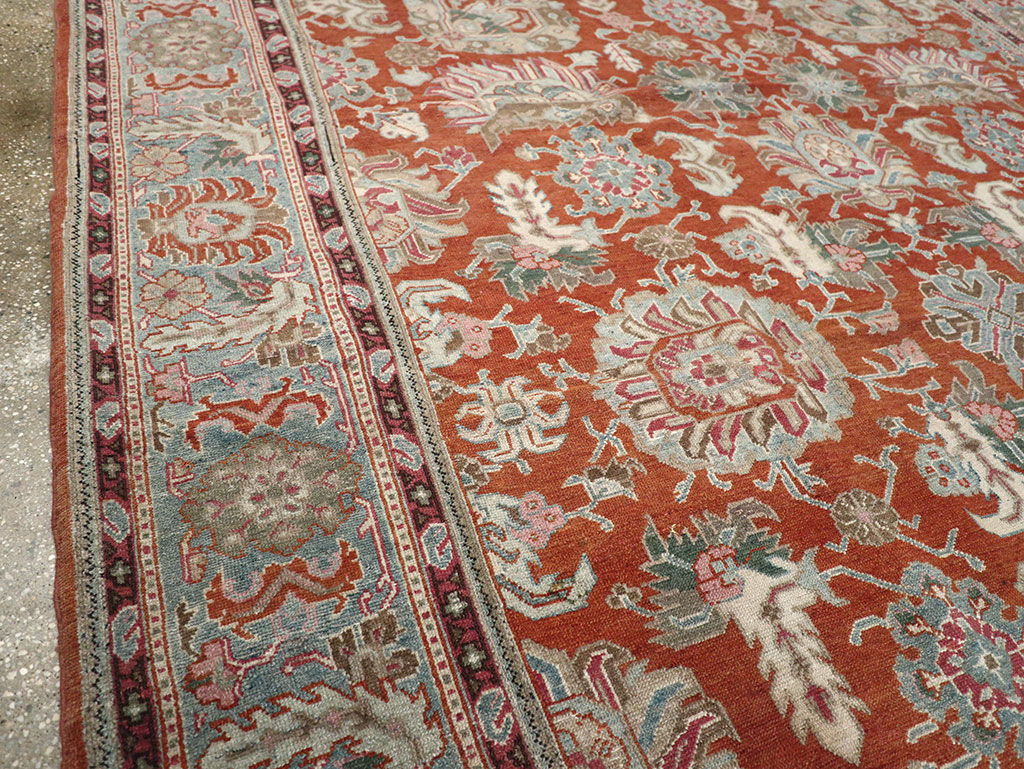 Antique Persian Malayer Accent Carpet, No.33006 - Gss