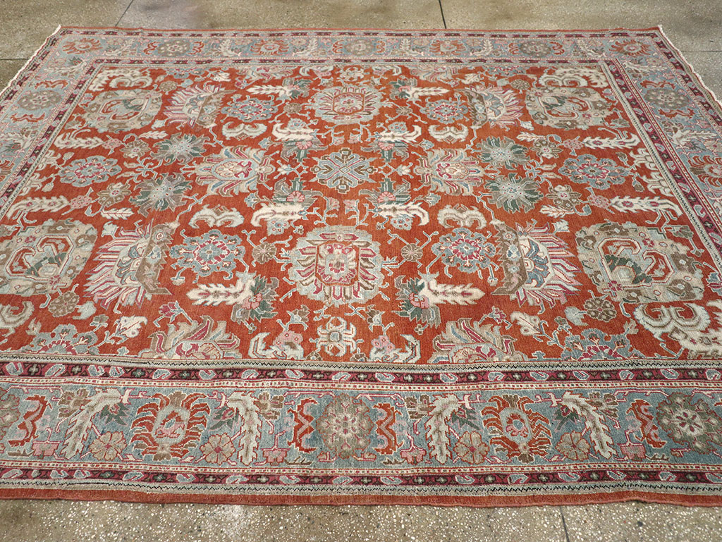 Antique Persian Malayer Accent Carpet, No.33006 - Gss