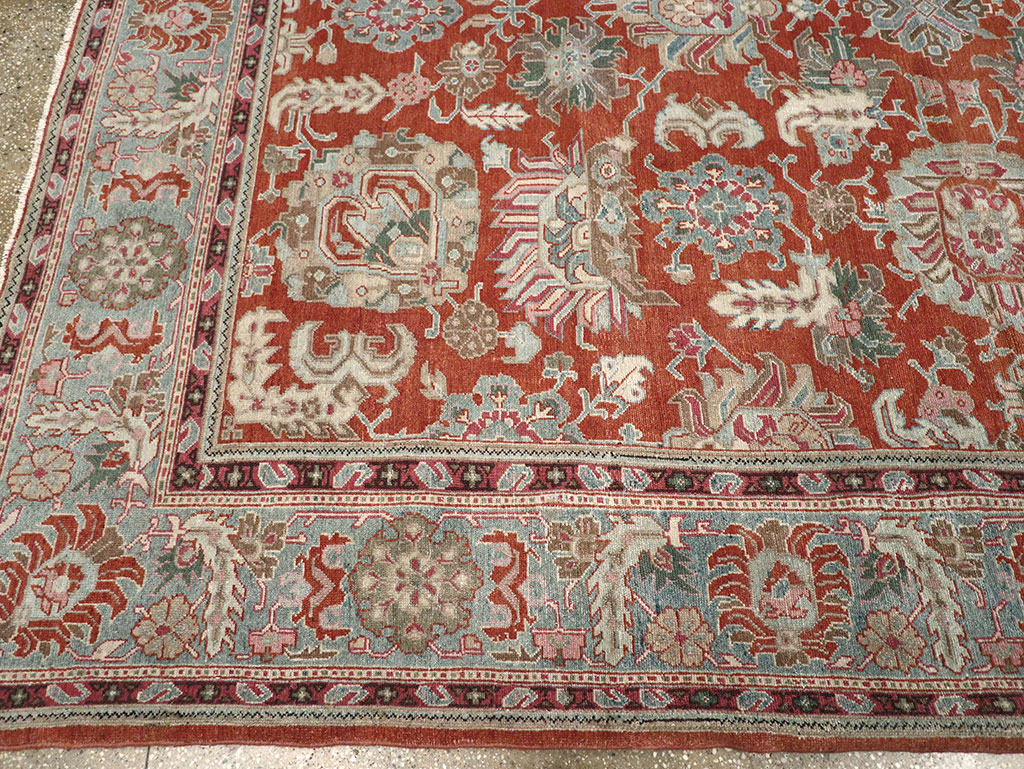 Antique Persian Malayer Accent Carpet, No.33006 - Gss