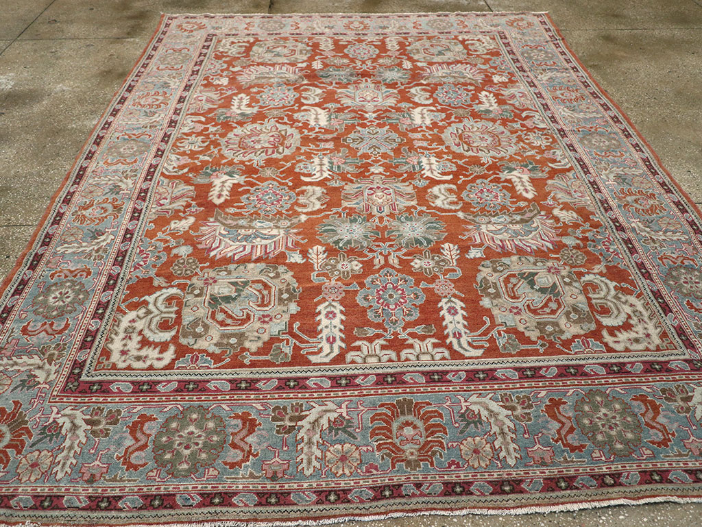 Antique Persian Malayer Accent Carpet, No.33006 - Gss