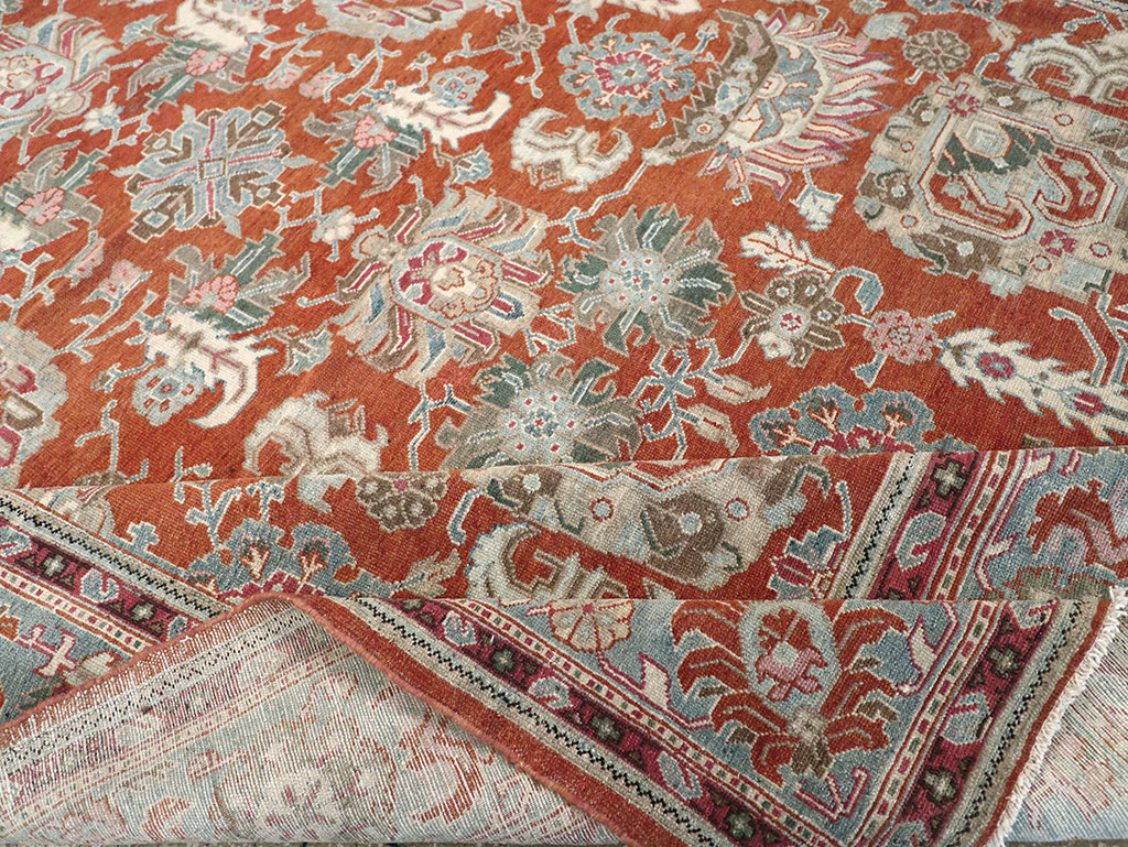 Antique Persian Malayer Accent Carpet, No.33006 - Gss