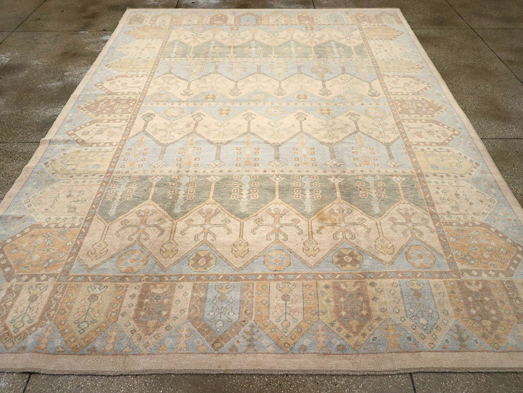Modern Turkish Anatolian Room Size Carpet, No.33009 - Gss