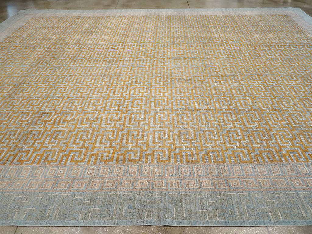 Modern East Turkestan Khotan Oversize Carpet, No.33012 - Gss