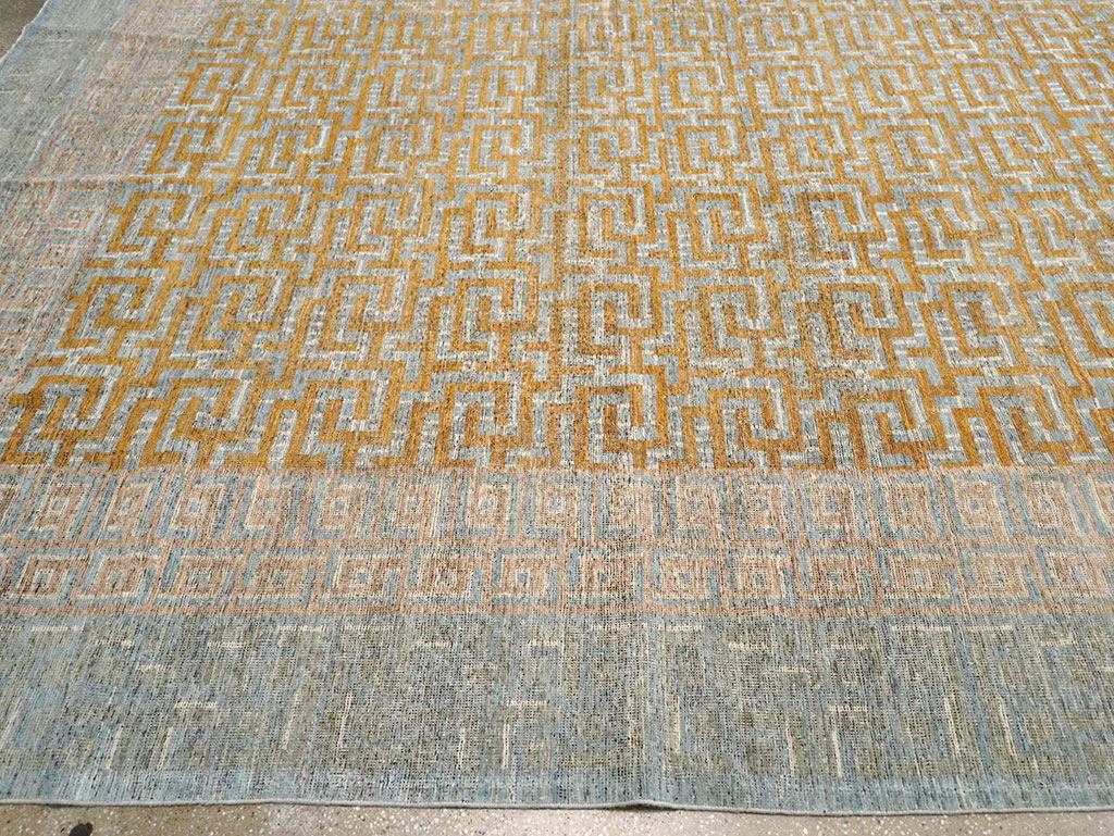 Modern East Turkestan Khotan Oversize Carpet, No.33012 - Gss