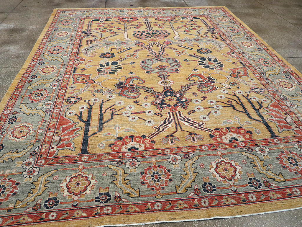 Modern East Turkestan Khotan Room Size Carpet, No.33016 - Gss