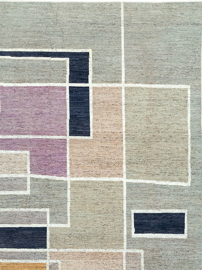 Modern East Turkestan Khotan Room Size Carpet, No.33026 - Gss