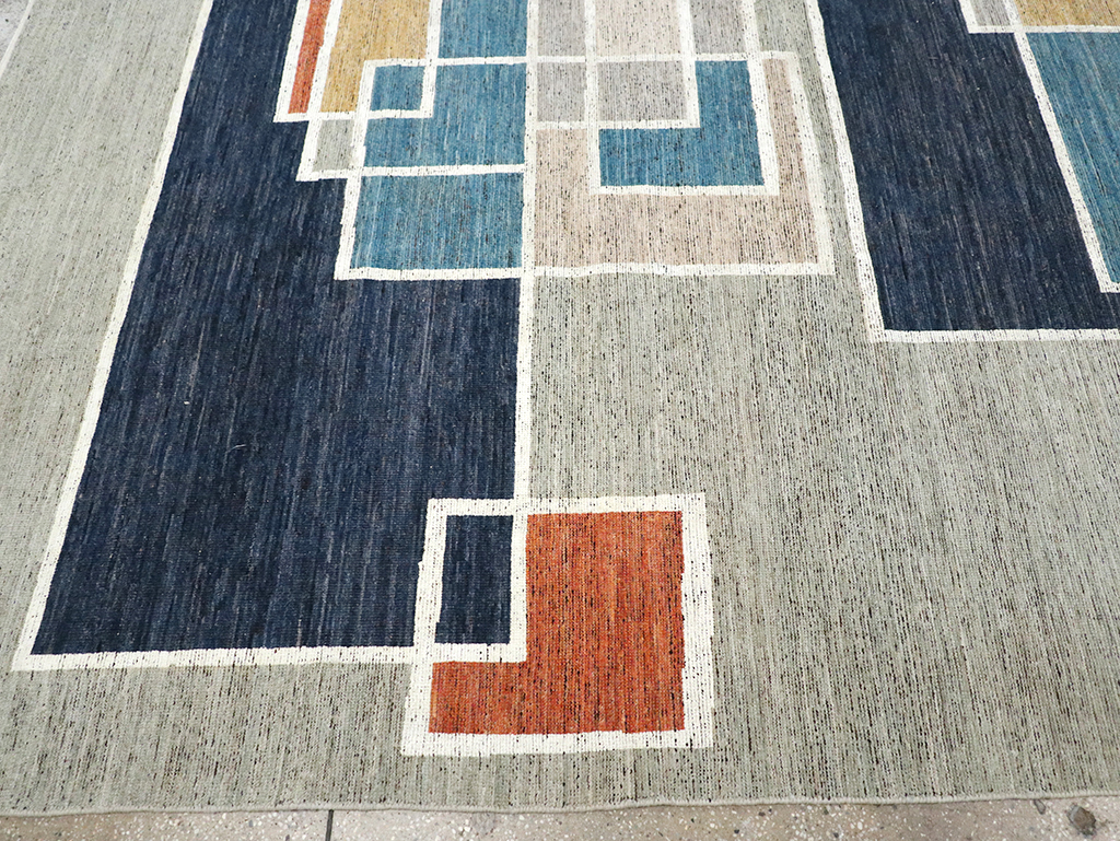 Modern East Turkestan Khotan Room Size Carpet, No.33026 - Gss