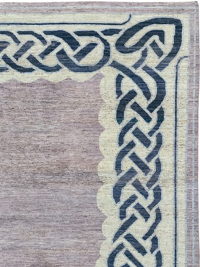 Modern East Turkestan Khotan Room Size Carpet, No.33030 - Gss