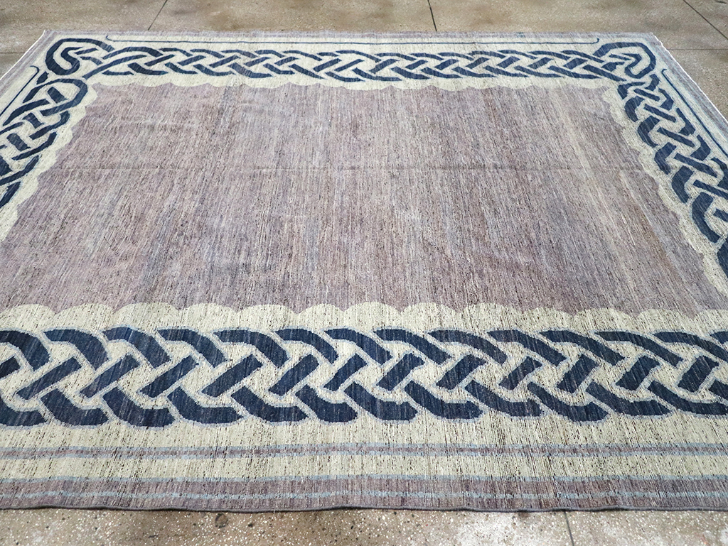 Modern East Turkestan Khotan Room Size Carpet, No.33030 - Gss