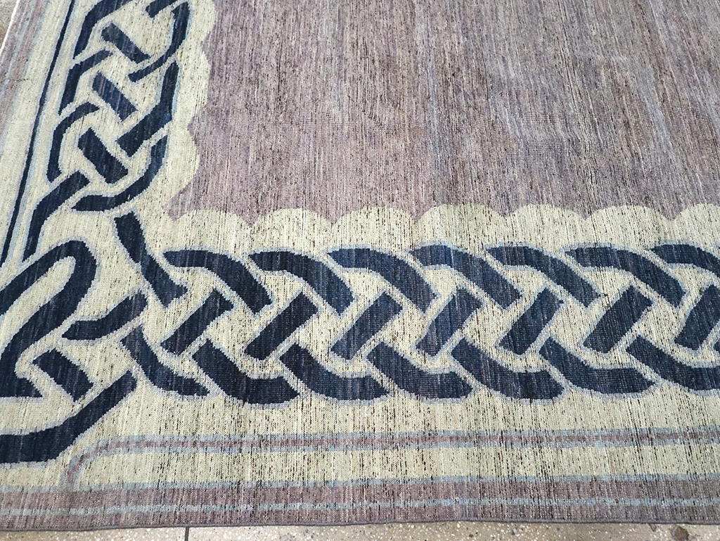 Modern East Turkestan Khotan Room Size Carpet, No.33030 - Gss