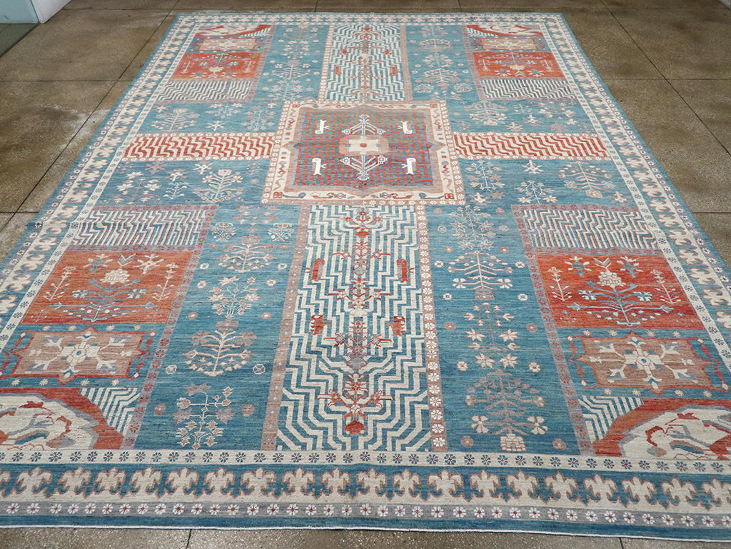 Modern East Turkestan Khotan Large Room Size Carpet, No.33031 - Gss