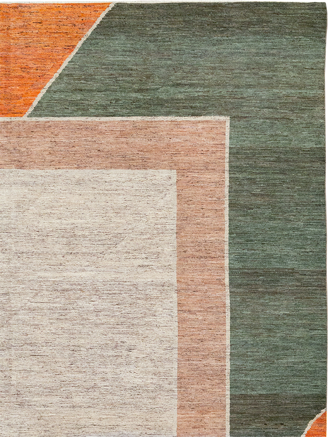 Modern East Turkestan Khotan Room Size Carpet, No.33033 - Gss