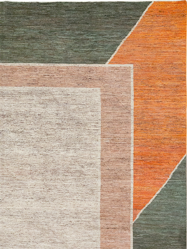 Modern East Turkestan Khotan Room Size Carpet, No.33033 - Gss