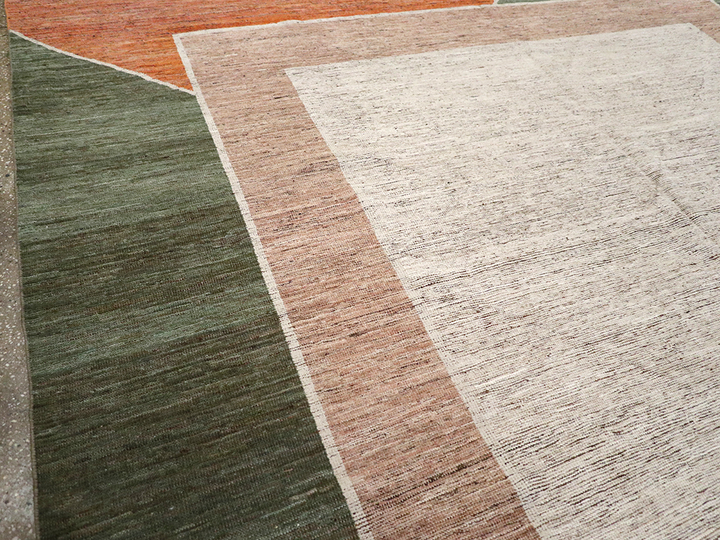 Modern East Turkestan Khotan Room Size Carpet, No.33033 - Gss