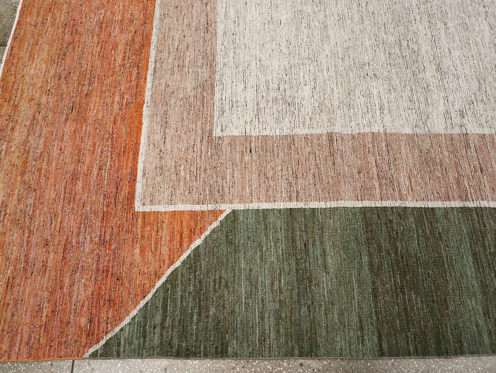 Modern East Turkestan Khotan Room Size Carpet, No.33033 - Gss