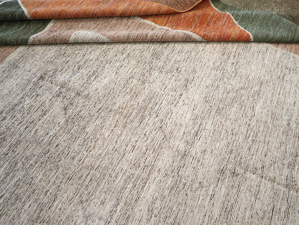 Modern East Turkestan Khotan Room Size Carpet, No.33033 - Gss