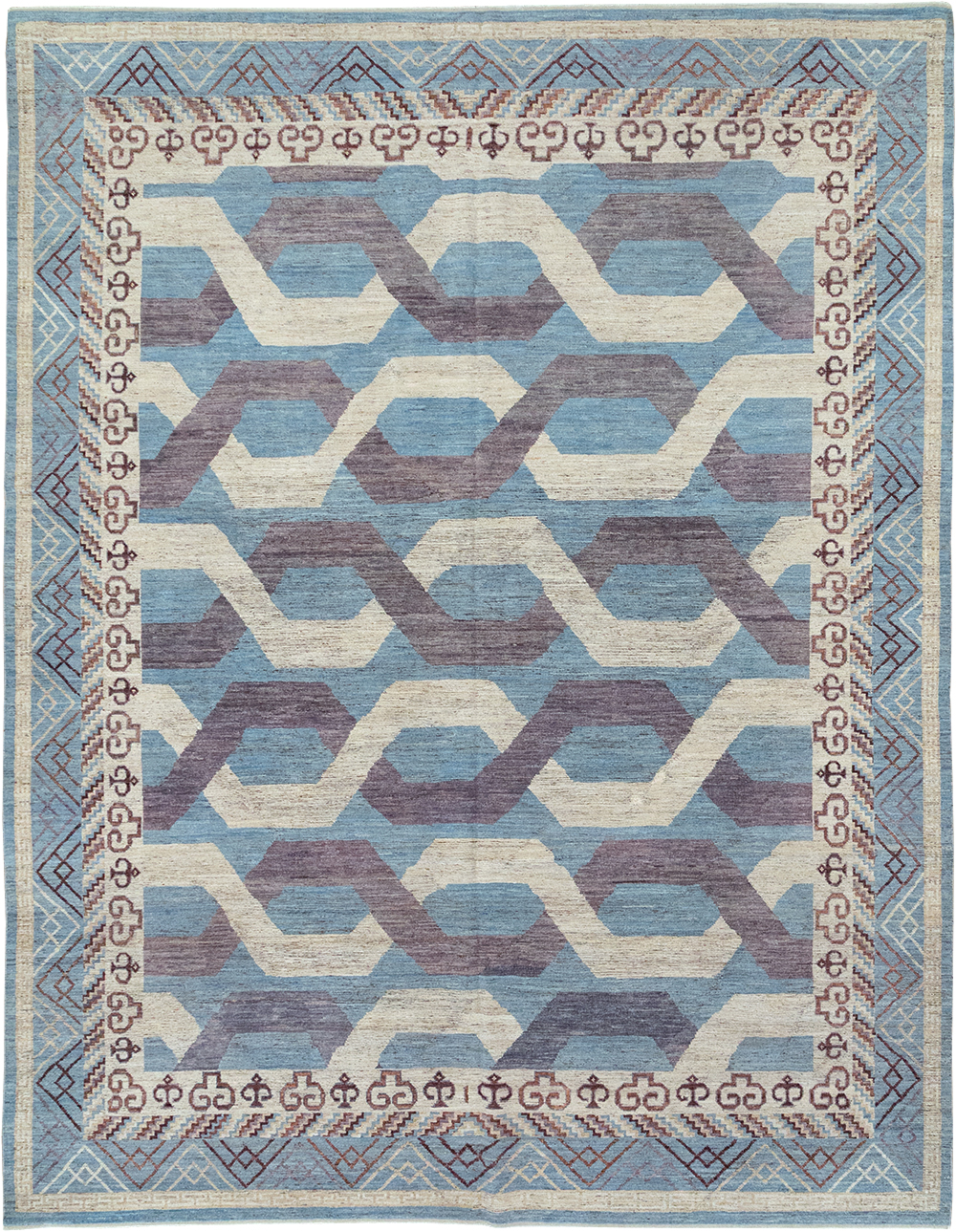 Modern East Turkestan Khotan Room Size Carpet, No.33035 - Gss