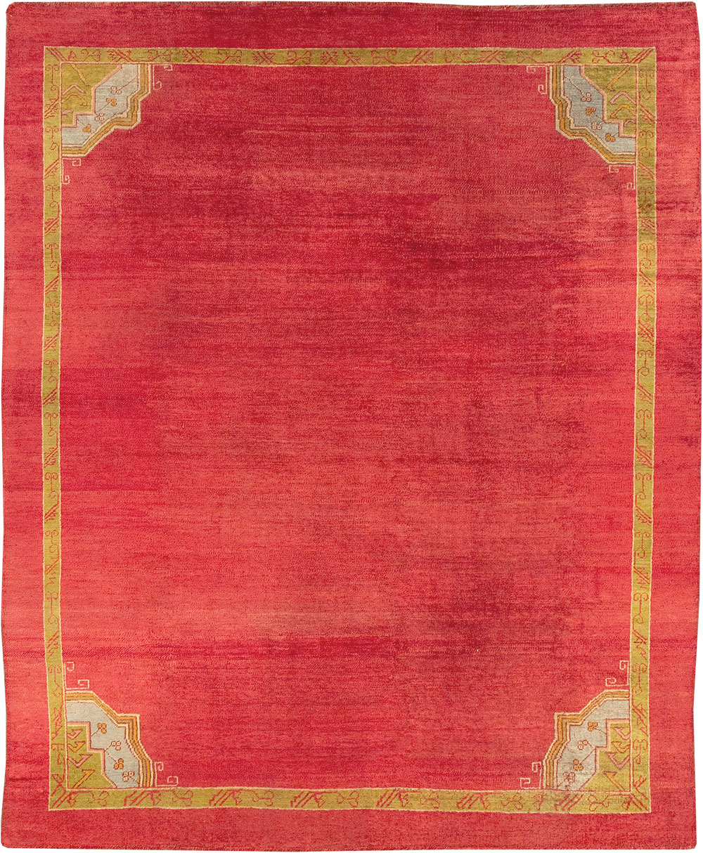 Antique Turkish Oushak Room Size Carpet, No.33037 - Gss