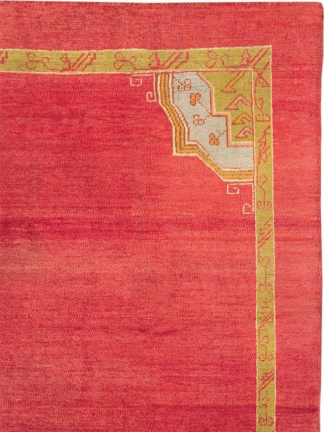 Antique Turkish Oushak Room Size Carpet, No.33037 - Gss