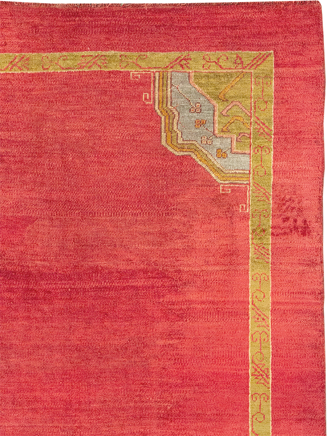 Antique Turkish Oushak Room Size Carpet, No.33037 - Gss