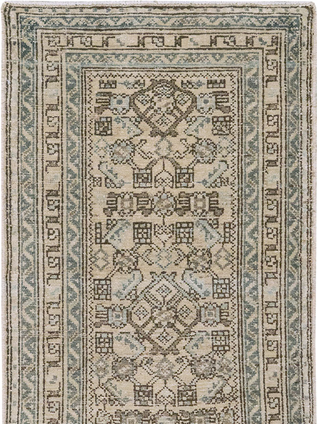 Vintage Persian Malayer Runner, No.33043 - Gss