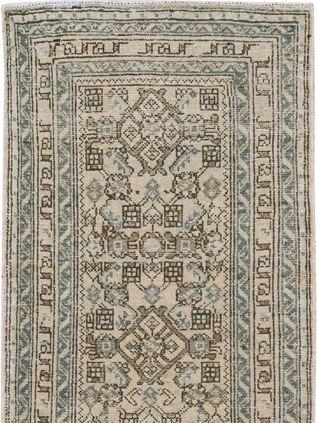 Vintage Persian Malayer Runner, No.33043 - Gss