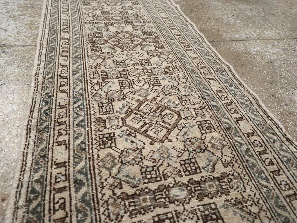 Vintage Persian Malayer Runner, No.33043 - Gss