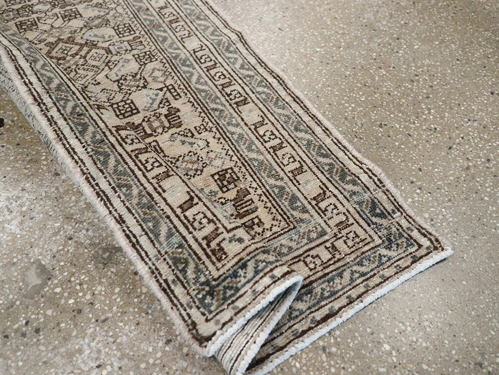 Vintage Persian Malayer Runner, No.33043 - Gss