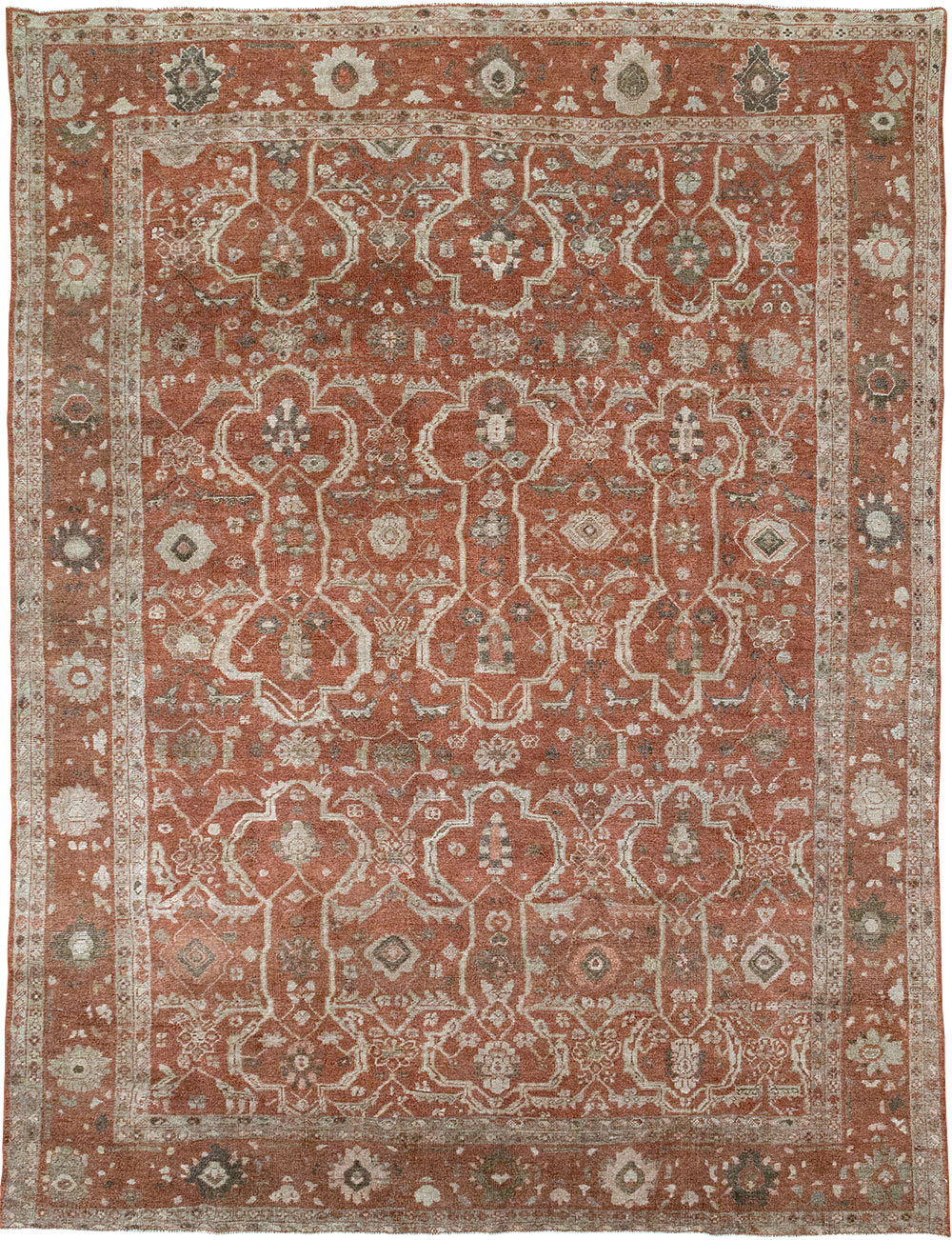 Antique Persian Mahal Room Size Carpet, No.33048 - Gss