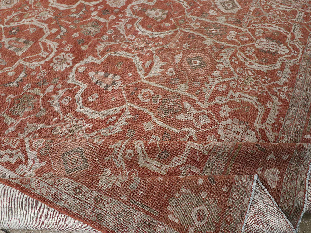 Antique Persian Mahal Room Size Carpet, No.33048 - Gss