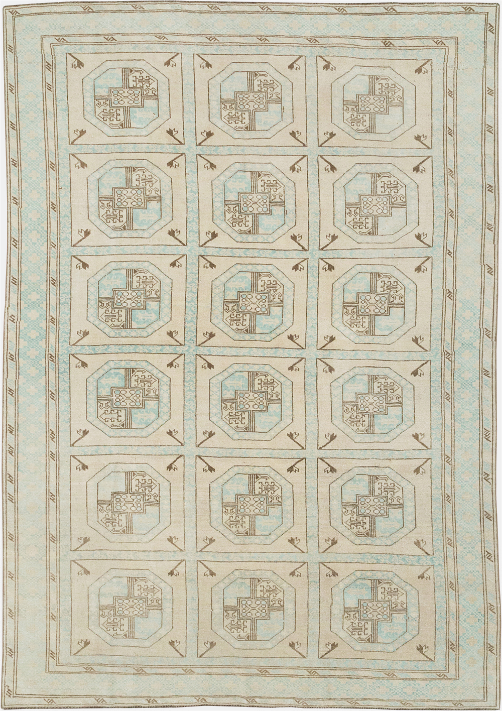 Vintage Turkish Anatolian Accent Rug, No.33049 - Gss
