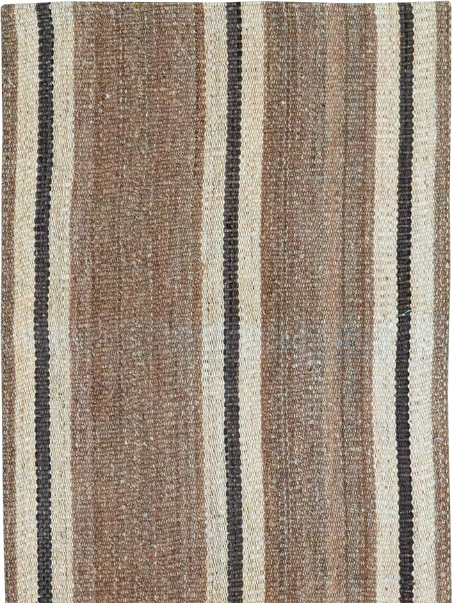 Vintage Turkish Flatweave Kilim Runner, No.33061 - Gss