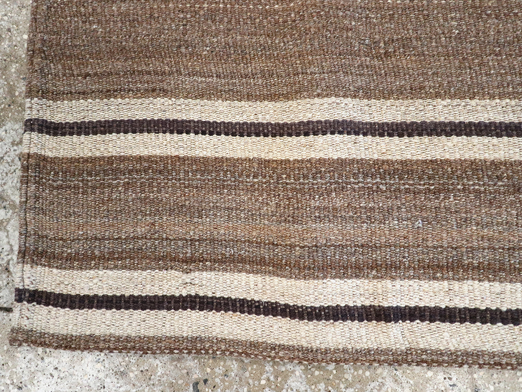 Vintage Turkish Flatweave Kilim Runner, No.33061 - Gss